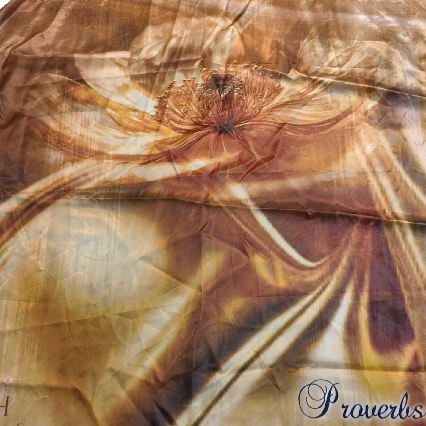 Proverbs 31:10 (Gold) Scarf